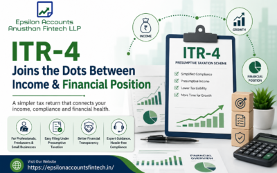 ITR-4 Joins the Dots Between Income & Financial Position