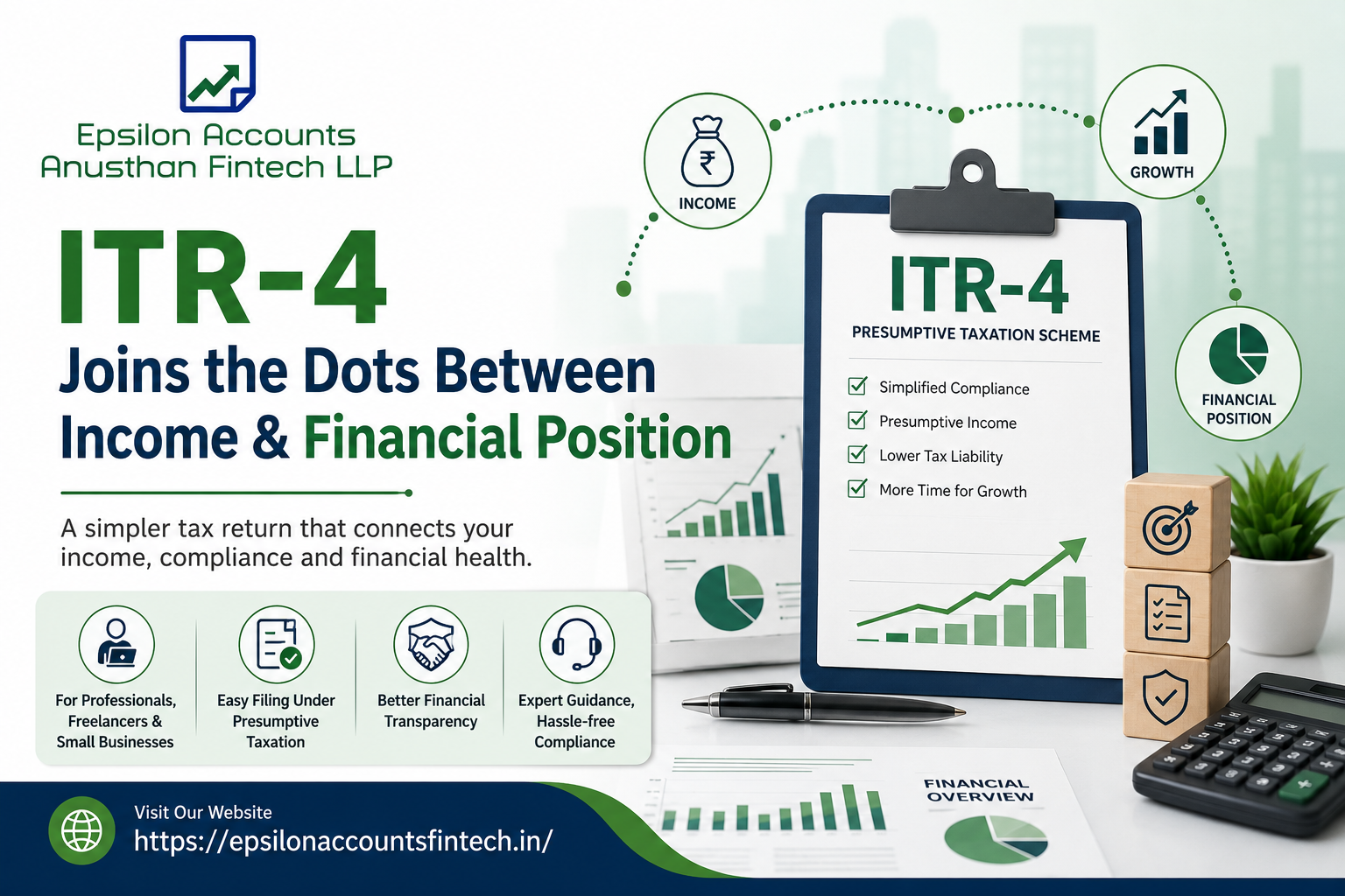 ITR-4 Joins the Dots Between Income & Financial Position