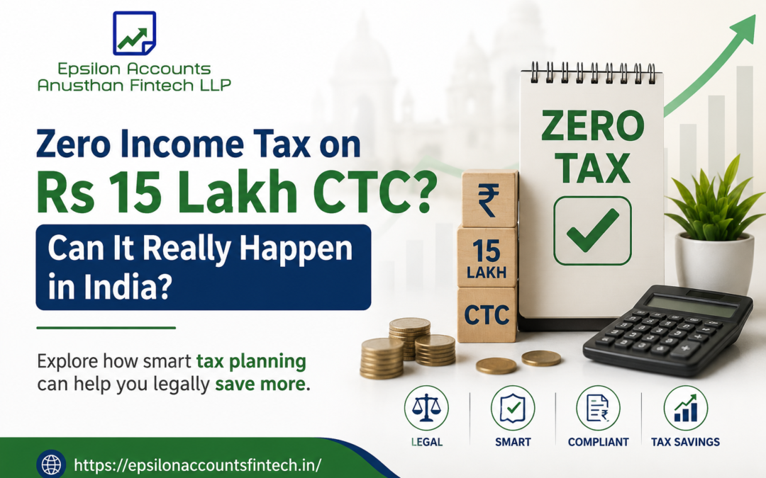 Zero Income Tax on Rs 15 Lakh CTC? Can It Really Happen in India?