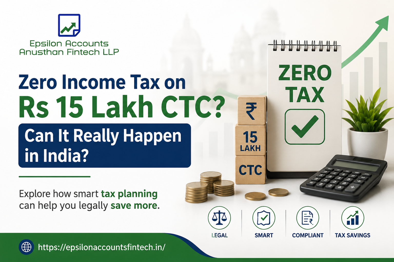 Zero Income Tax on Rs 15 Lakh CTC? Can It Really Happen in India?