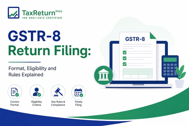 GSTR-8 Return Filing: Format, Eligibility and Rules Explained